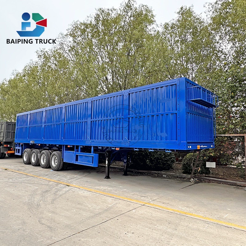 Продажа боксовых полуприцепов-самосвалов, легких транспортных средств, самосвальных полуприцепов, стандартных полуприцепов-самосвалов