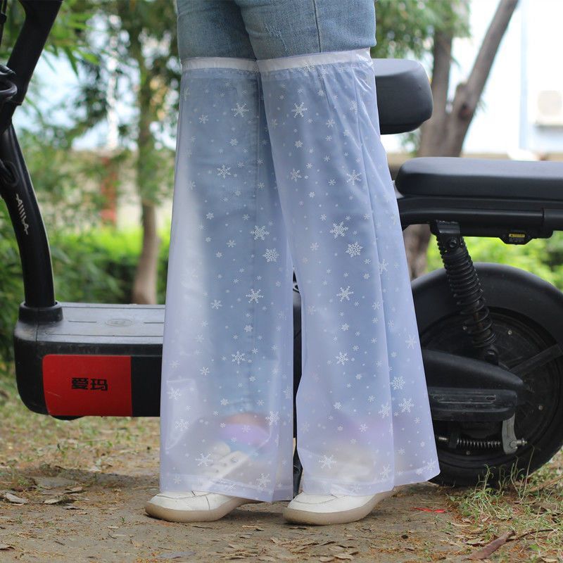 Extended Pants Covers for Adults, Raincoat Leg Protectors, Rainproof and Anti-Dirt Foot Covers, Windproof Cycling Foot Covers for Children