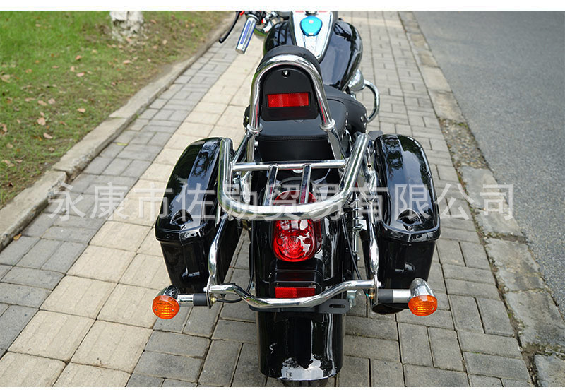 Vintage fully equipped Harley Storm Prince motorcycle, suitable for registration, long-distance passenger-carrying, large-foot pedal, National IV standard motorcycle