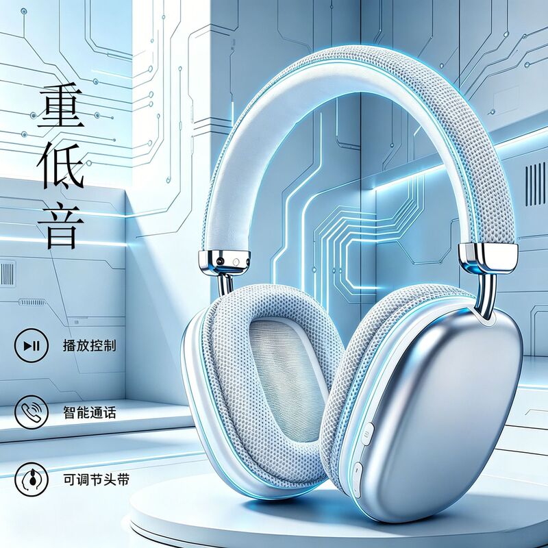 Huaqiangbei cross-border best-selling DT-09 over-ear Bluetooth headphones, featuring a unique design, high-end quality, and long battery life, directly from the manufacturer Huaqiangbei cross-border best-selling DT-09 over-ear Bluetooth headphones, featuring a unique design, high-end quality, and long battery life, directly from the manufacturer