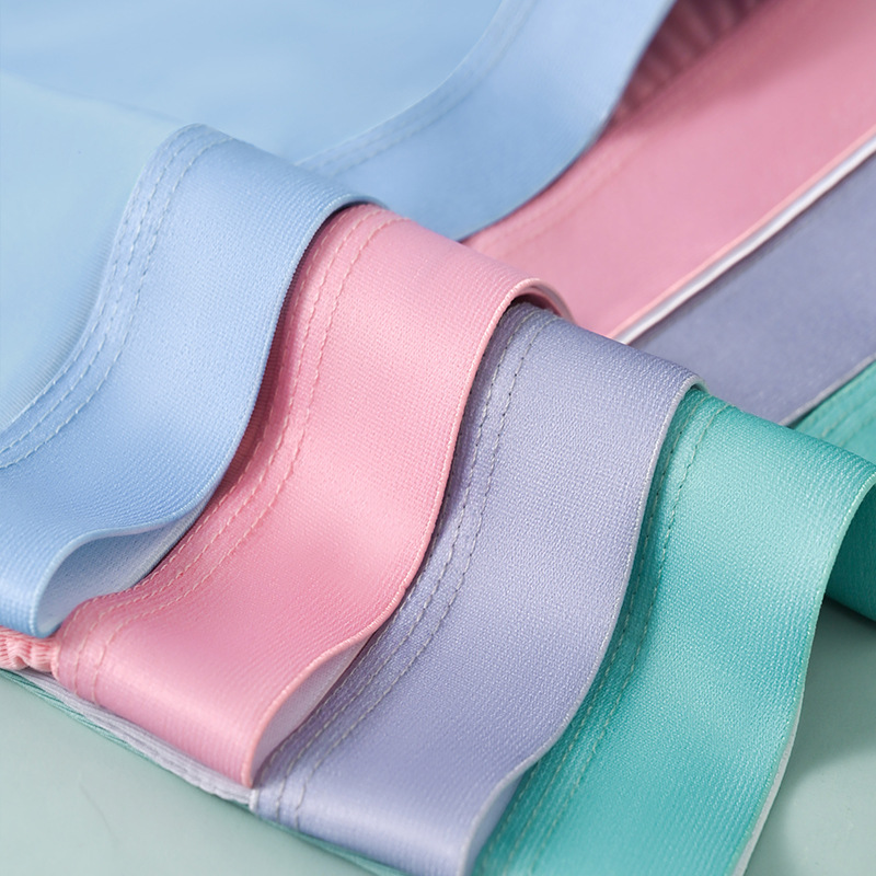 Tiktok Kuaishou viven ropa interior de seda de hielo de los Hombres Calientes entrepierna de algodón puro boxeadores antibacterianos boxeadores de los hombres ventas directas de la fábrica