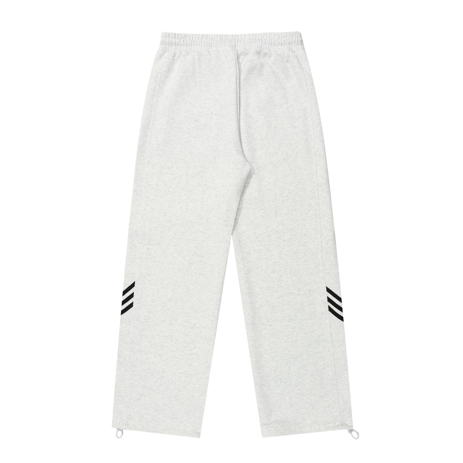 Официально разработанные knitted trousers, 2023, американский стиль, свободный прямой покрой