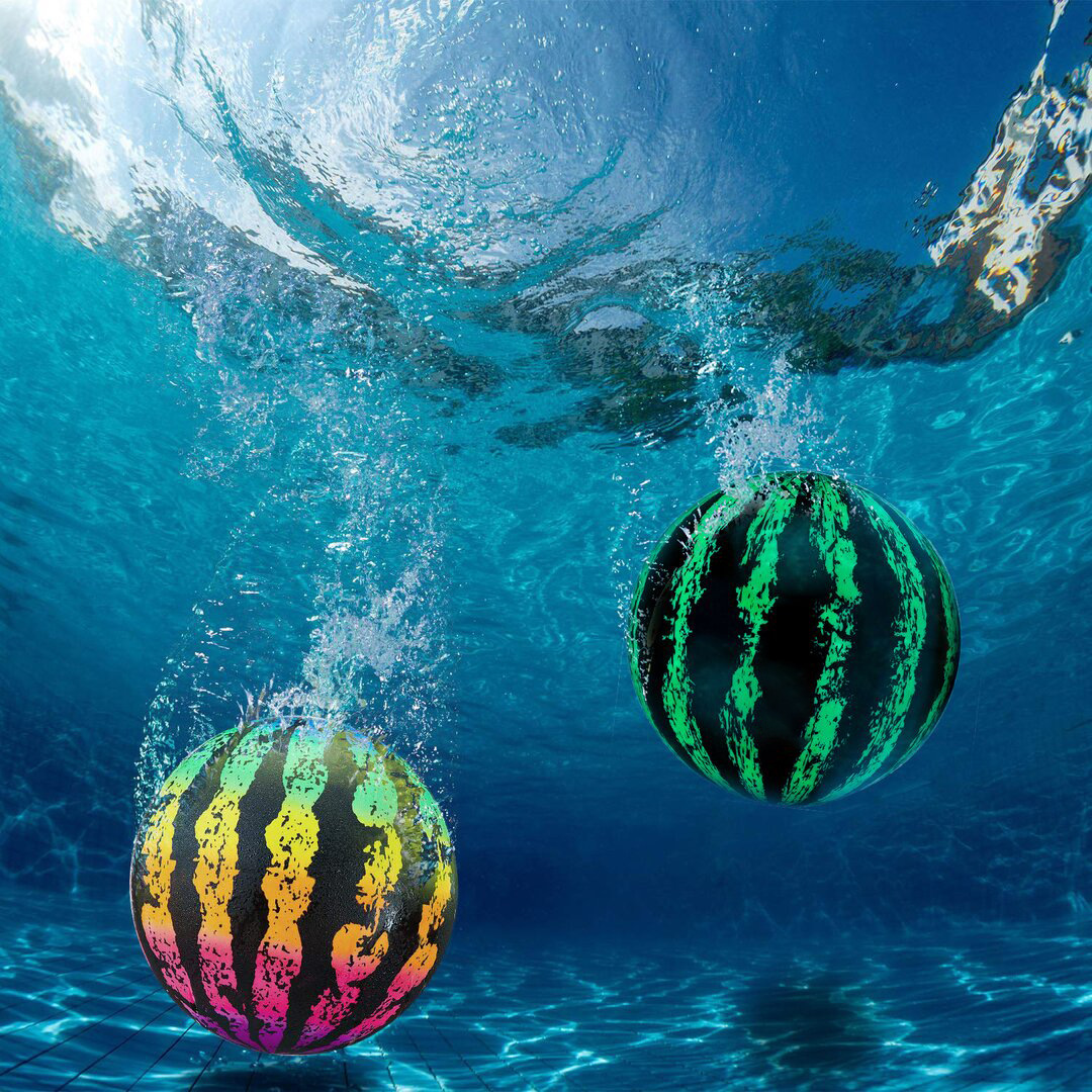 Amazon Independent Station New Watermelon Ball Watermelon Ball Underwater Balloon Water Inflatable Beach Ball