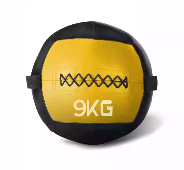 Bola medicinal Fitness Bola con soporte de peso Squash Yoga sólido suave Bola de gravedad Ejercicio de fuerza central Color de entrenamiento