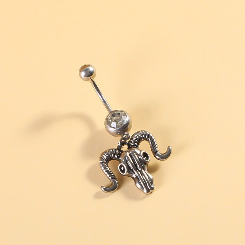 Cross-Border Animal Series European And American Festival Party Navel Ring_voghion.com
