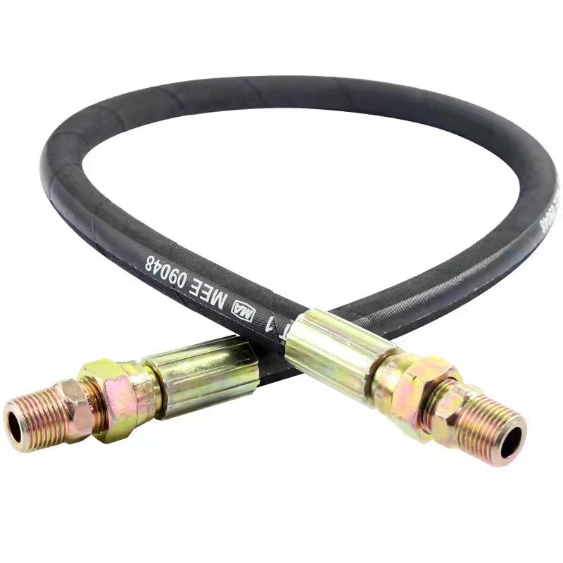 供应无碳绝缘胶管 煤矿液压支架阻燃抗静电胶管保护套 胶管护簧