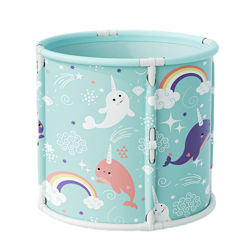 Baby bathtub, children's bathing tub, infant swimming pool, home-use foldable newborn bath tub, bath basin
