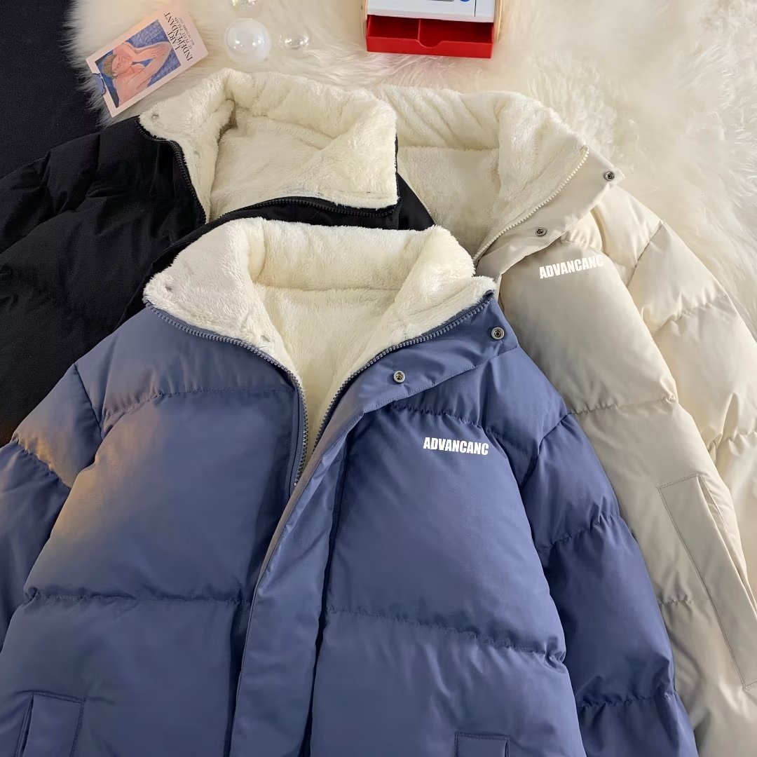 2022 nueva capa acolchada de algodón de invierno de los hombres engrosada abrigo de pan caliente deportes casual marca de moda guapo abrigo