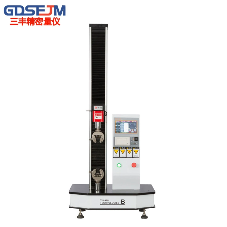 Тестер кожаной ткани удлинения металла одиночной машины испытания руки электронный растяжимый пластиковый резиновый