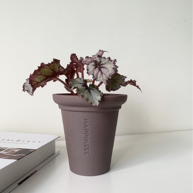 Retro Clay Flower Pots, High-End Ceramic Pots for Hot Plants, Creative and Simple Breathable Plant Pots for Succulents, Desktop Planting Flower Pots