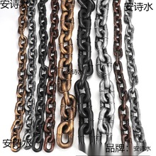 仿真铁链子道具万圣节鬼屋密室塑料假链条影视刑具囚犯酒吧锁链
