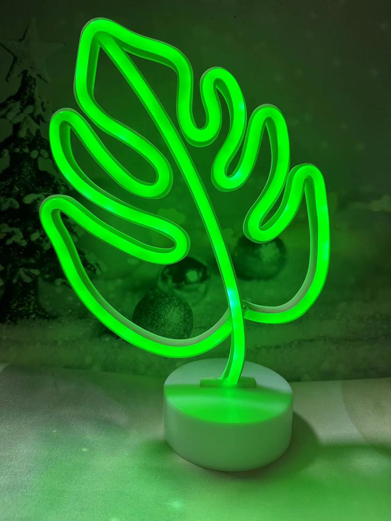 Luz de noche led luz de ambiente creativa forma luz de neón luz de noche nube luna decoración de dormitorio lámpara de mesa USB