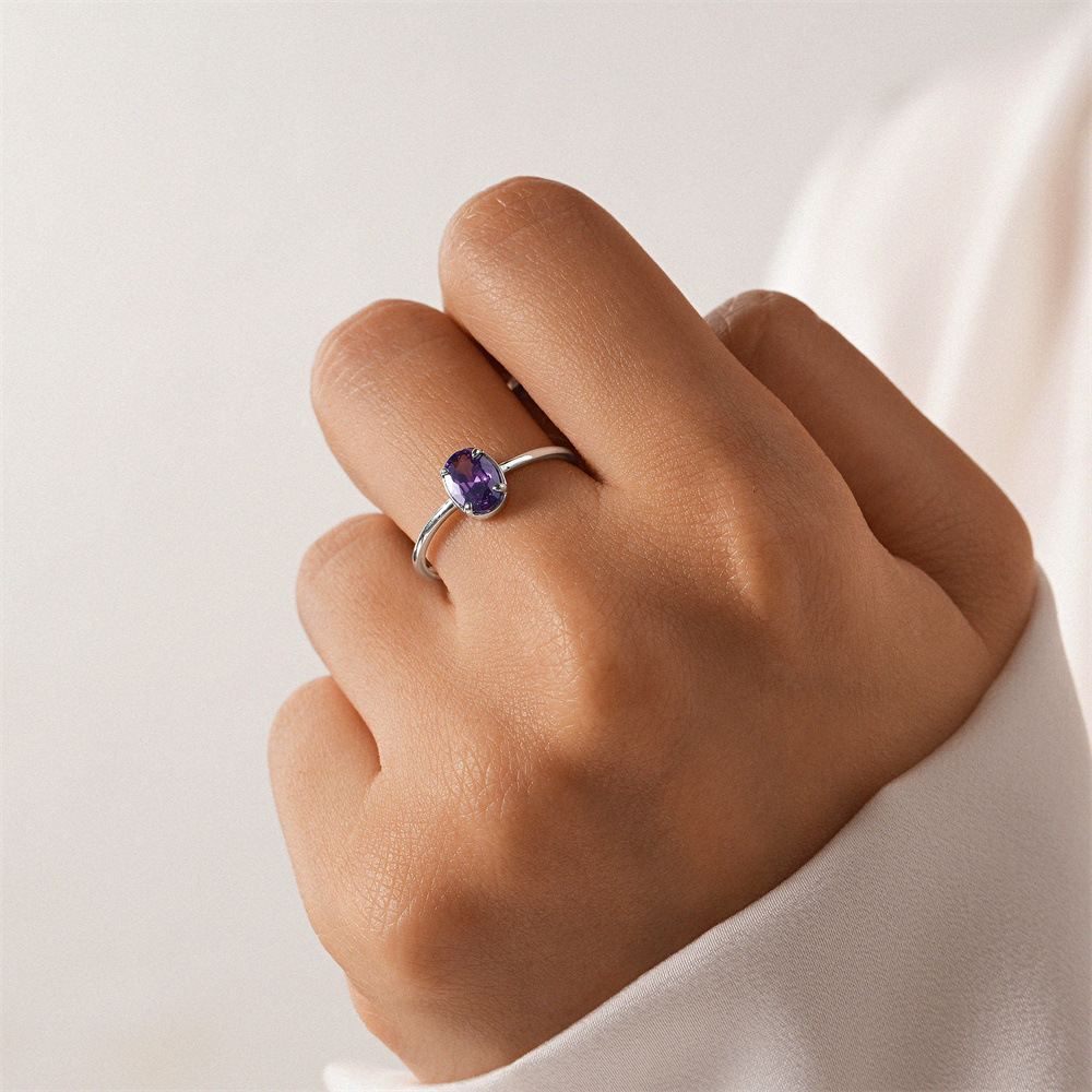 5g Weight Zircon Inlay Material Open Rings Classification Adjustable Ring Size 1 Piece Quantity Holiday, Daily Occasion 925 Sterling Silver Material Geometric Pattern Women's Gender Plating, Inlay Design Sweet Style 925 Sterling Silver Zircon Geometric Open Rings 5
