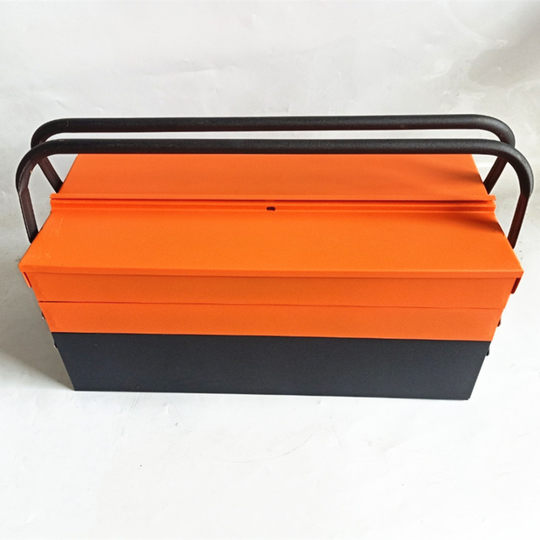 Auto repair tool comprehensive toolbox 85-piece set of three-layer iron box 72-tooth quick wrench big fly small fly combination sleeve
