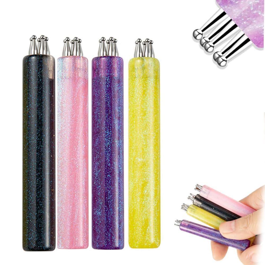 Cross-Border Nail Art Pens, Dotting Pens, Multi-Color Acrylic Handles, One-Stroke Petal and Flower Pattern DIY Styles Wholesale