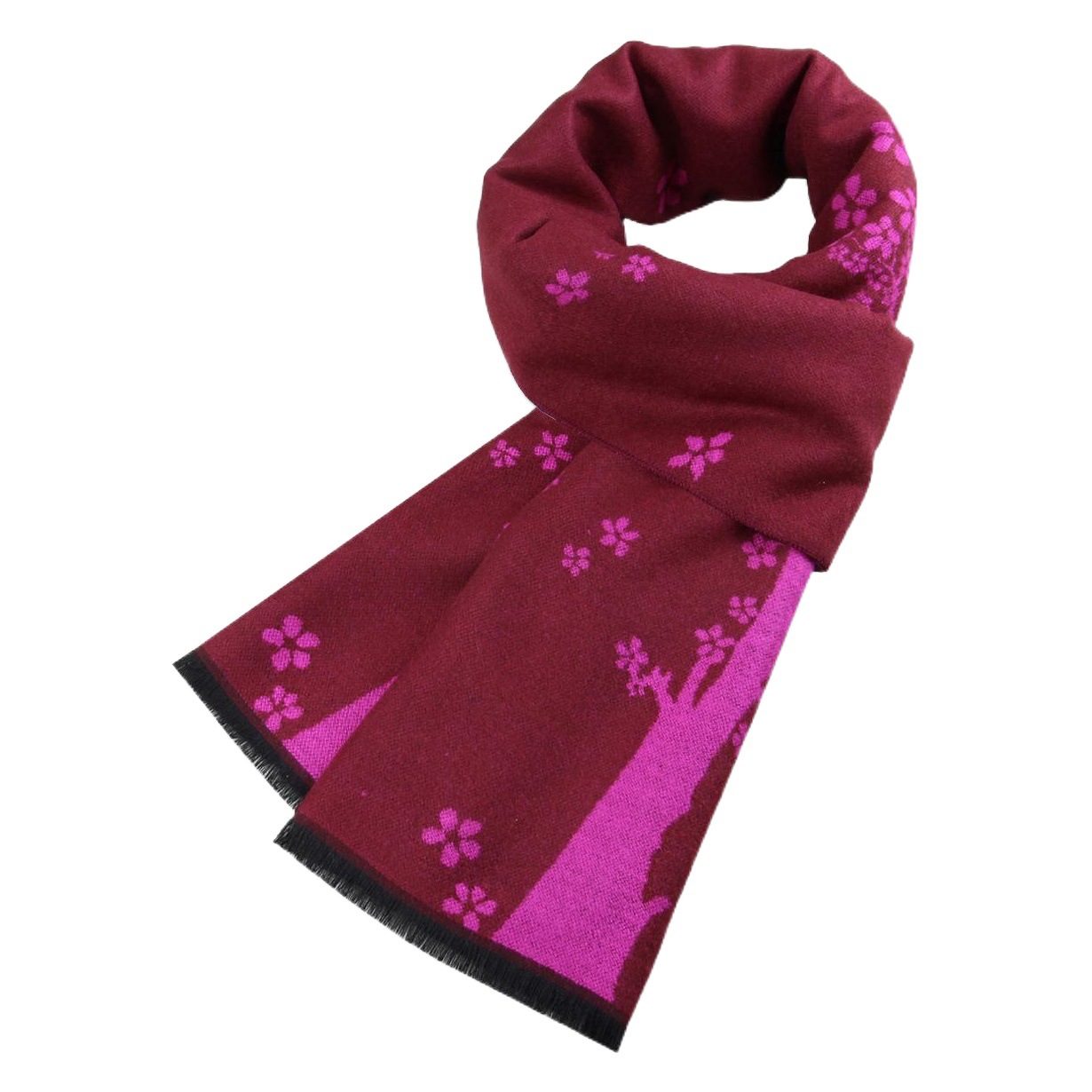 Mom-Style Scarf for Women, Winter Warm Versatile Ladies' Gift Scarf, Custom Prayer Style Festive Long Scarf Manufacturer