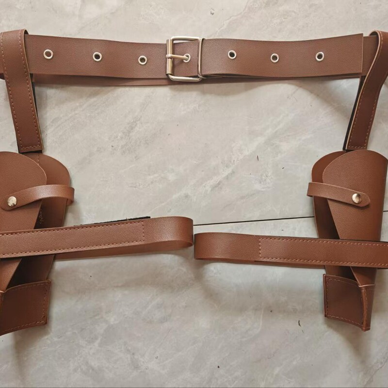 Hot-Selling Western Cowboy Hat, Women's Personalized Belt, Rivet Belt, Punk Retro Strap, Tomb Raider Gun Holster Hot-Selling Western Cowboy Hat, Women's Personalized Belt, Rivet Belt, Punk Retro Strap, Tomb Raider Gun Holster