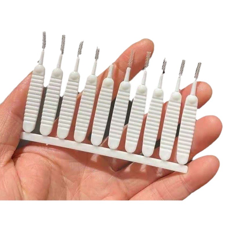 Multi-Mini cepillo de limpieza de ducha multifunción mini cepillo de limpieza de ducha multifunción agujero de ducha pequeña aguja de dragado escasa