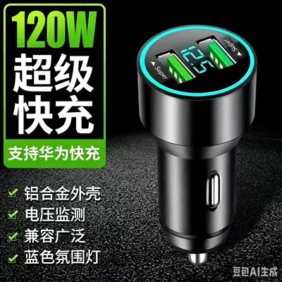 Huawei, and Android Flash Charging, Mobil şarj cihazları - opp-bag-aluminum-alloy-dual-120w-super-fast-charging