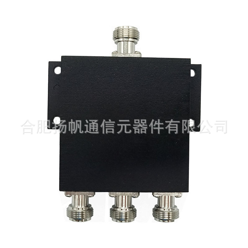 698-3800MHz 50W 1.0dB插损 高隔离 3路功分器 N母型接口