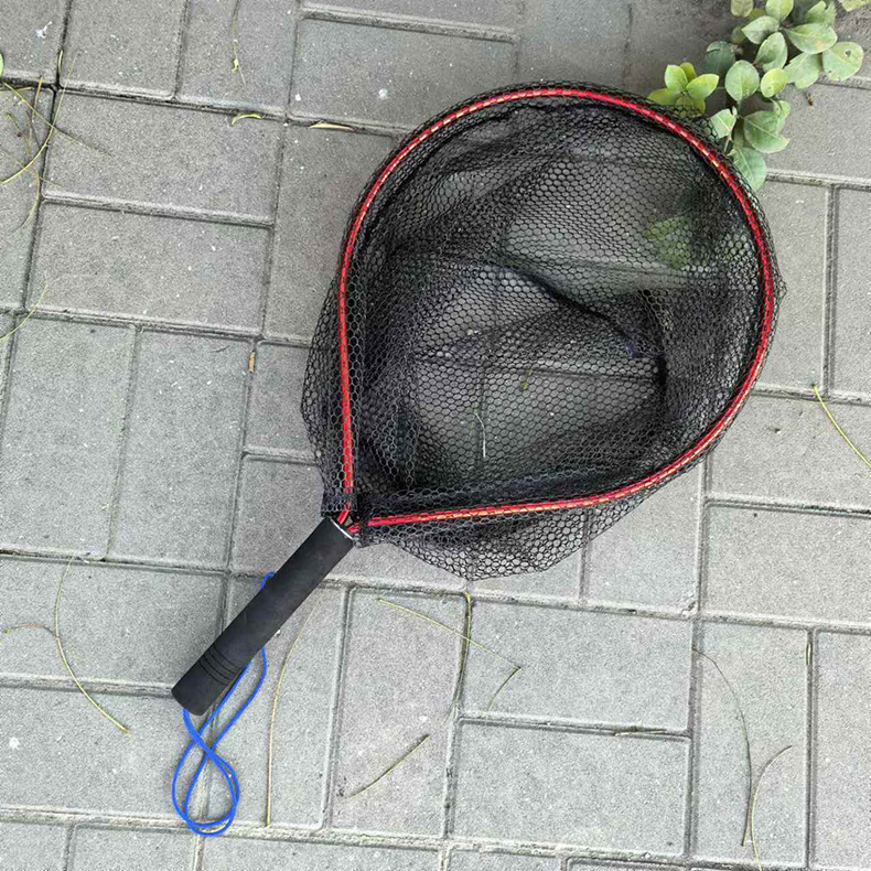 Red de Pesca Triangular Plegable y Telescópica, para Pesca