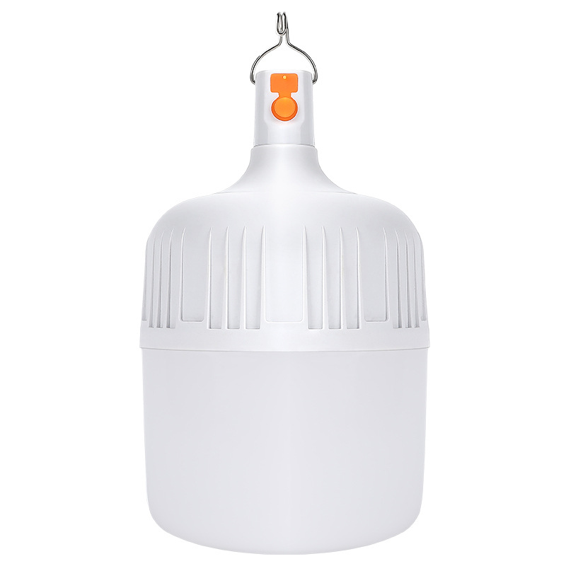 Lámpara de carga de mercado nocturno, lámpara de luz blanca, lámpara LED super brillante, lámpara de alta potencia de emergencia, lámpara de lámpara al aire libre impermeable