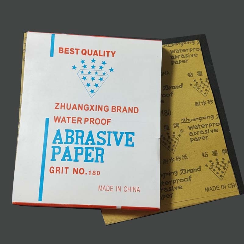 外销 钻星砂纸 9*11英寸干磨沙皮画画用 滑板车贴标打磨专用砂