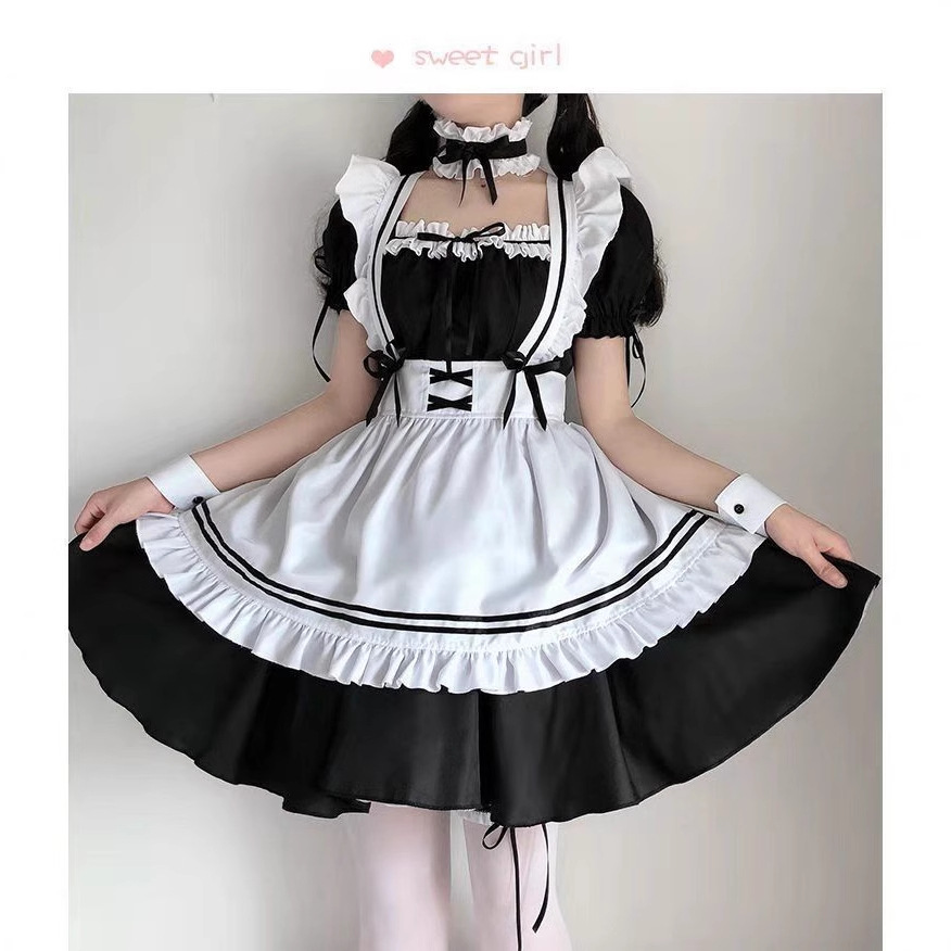 Japanese Style Women's Lolita Boss Dress Suit Miracle Warm Travel Around the World Red Wine Sweetheart Maid Outfit