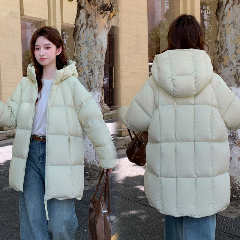 Nube puff plumón chaqueta de algodón para mujeres 2025 nuevo engrosado chaqueta de algodón con capuzas pequeñas chaqueta de pan image 7