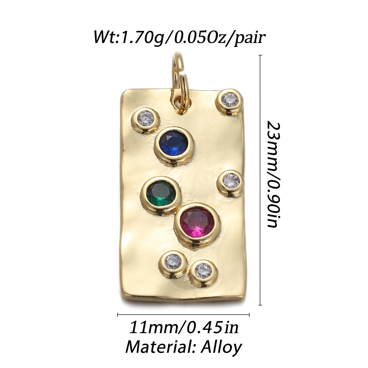 3g Weight Pendant, Chain Jewelry Making Type 15 * 21mm, 16 * 16mm, 18*14mm Jewelry Making Size Zircon Inlay Material DIY Jewelry Accessories Classification 1 Piece Quantity Copper Material Geometric, Letter Pattern Plating Design Elegant, Simple Style, Streetwear Style 1 Piece 15 * 21mm 16 * 16mm 18*14mm Copper Zircon Geometric Letter Pendant Chain 6