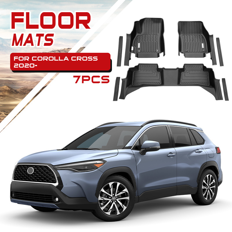 Aplicable Corolla Rui poner alfombrillas de coche Toyota Corolla Cross Floor Mat Tpe alfombrillas