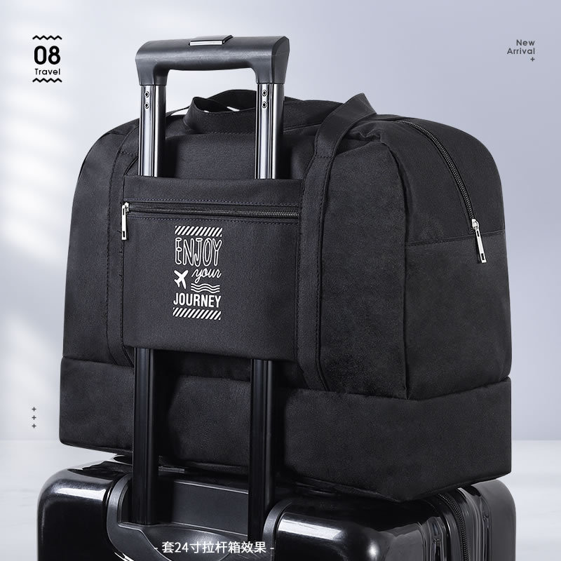 Double-layer Travel Bag Portable Portable Waterproof Bag Unisex Dry and Wet Separate Fitness Swimming Wash Storage Bag