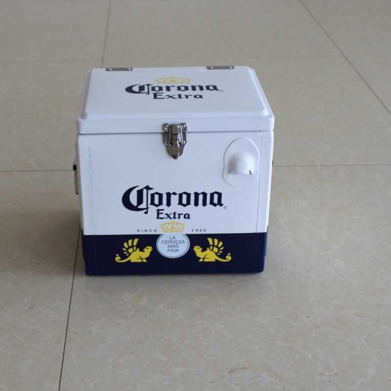 15 litros CORONA al aire libre barril de cerveza congelador de vino tinto congelador clásico congelador de metal