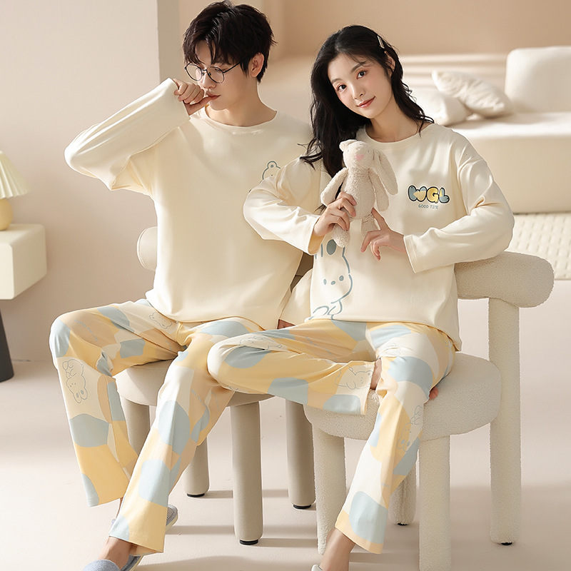 Cartoon comfortable cotton breathable pijama
