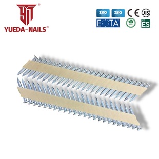 Air Gun Nails Full Cap Paper Row Nails Metal Component Paper Row Nails 3.76*38