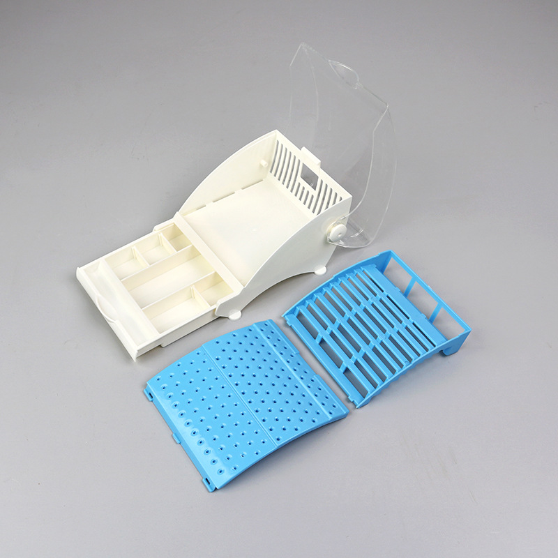 Caja de Desinfección para Fresas Dentales de 142 Orificios de Plástico, Multifuncional, Tipo Cajón image 4