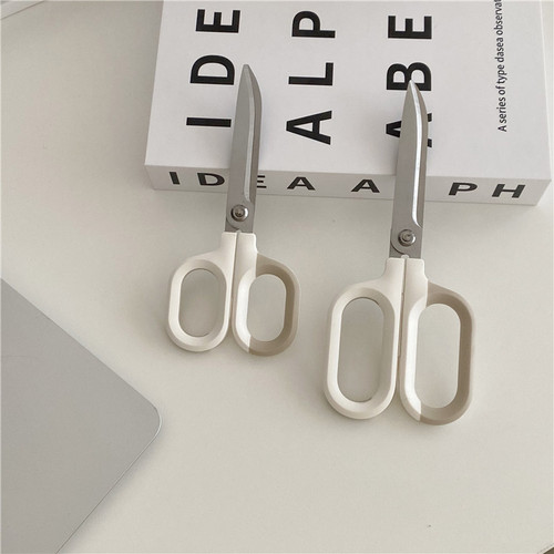 Simple multifunctional scissors ins style portable home office student cutting tool utility knife for express delivery