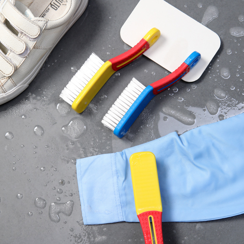 Cepillo de zapatos piel suave no hace daño Zapatos Ropa del hogar limpieza cepillo de lavandería cepillo multifuncional zapatos artefacto lavado de zapatos cepillo de mango largo