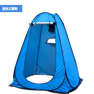 toilet tent | Avtomobil dam çadırları - sky-blue-three-windows-191212m