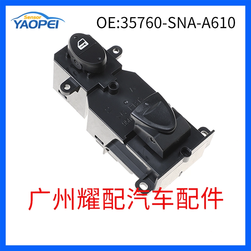 35760-SNA-A610 подходит для Honda Civic 2006-2010, одиночный переключатель стеклоподъемника