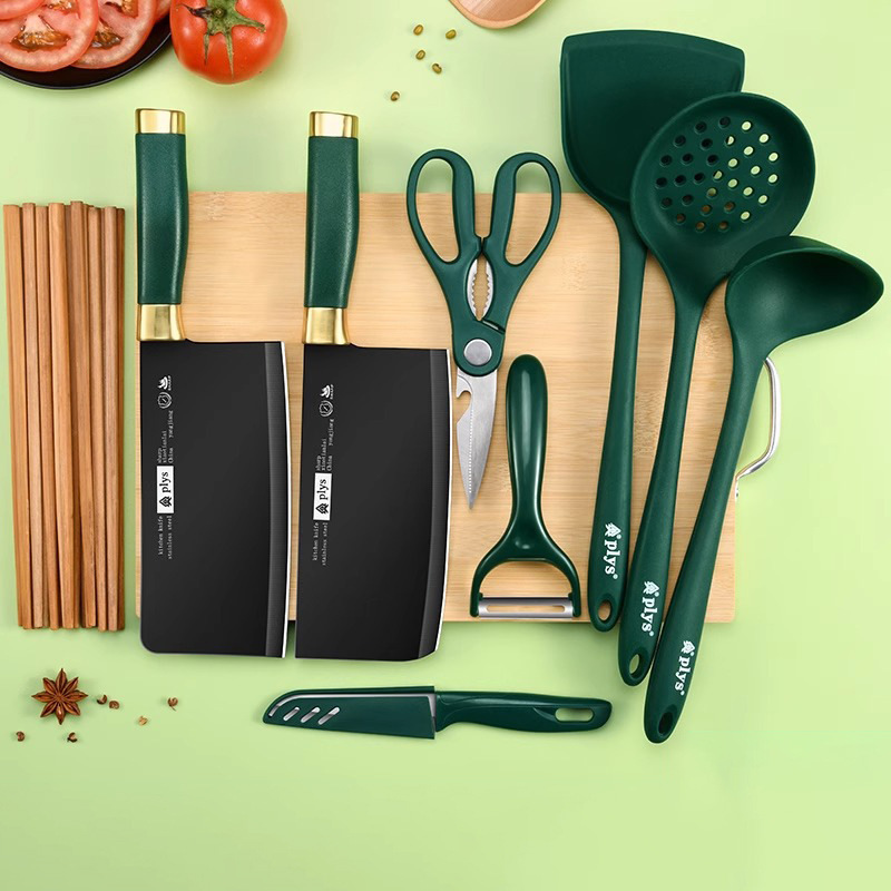 Kit de acero inoxidable 2 en 1 cuchillo de cocina cuchillo de cocina doméstico super rápido afilado tablero de corte cuchillo de cocina sin tablero de cocina