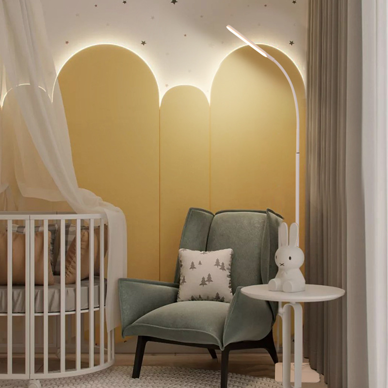 LED高亮度触摸开关落地灯客厅沙发书房卧室床头灯钢琴立灯