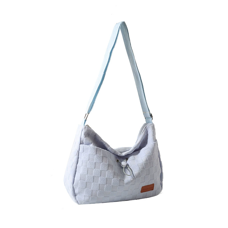 Universal trend capacious one-shoulder bag, quantum lamp, shoulder bag with diamond pattern, 2023, western style