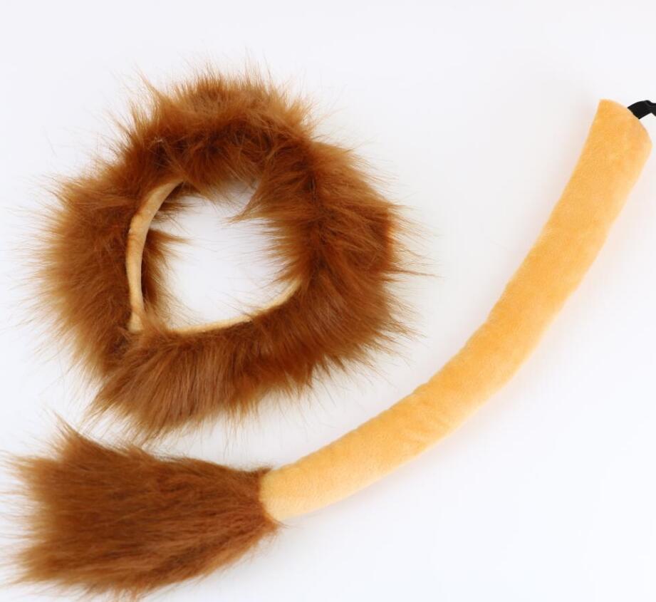 Halloween Déier Oueren kreativ Requisiten Zoo Léiw Oueren Kappband Kappschmuck_voghion.com