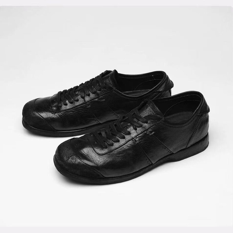 Manufacturer's Ready-Made Genuine Leather High-End Casual Shoes Normcore Boxing Shoes Cowhide Square Toe Cleanfit Work Clothing Moral Training Shoes Manufacturer's Ready-Made Genuine Leather High-End Casual Shoes Normcore Boxing Shoes Cowhide Square Toe Cleanfit Work Clothing Moral Training Shoes