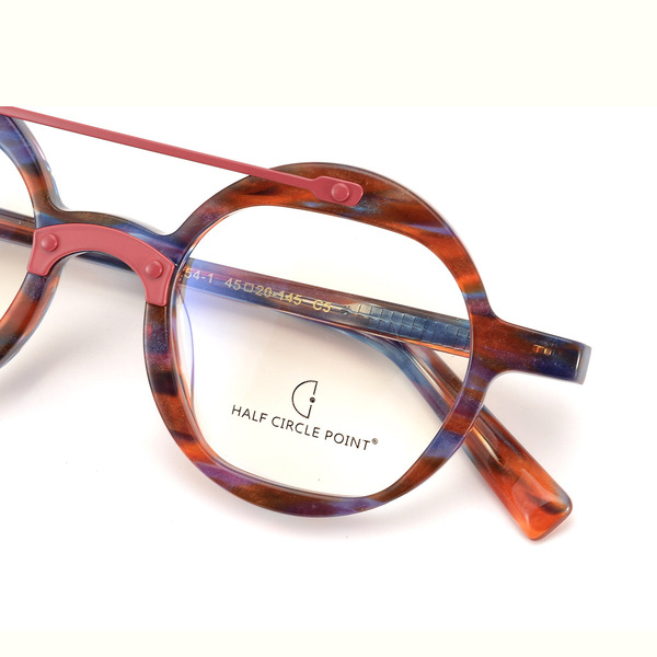 Quality fashionable trend retro glasses