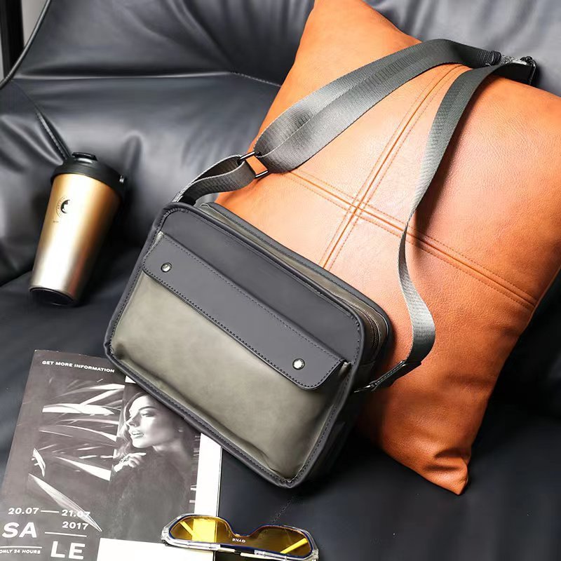 新しいつや消しレザーショルダーバッグレトロ韓国スタイルメンズバッグ小さな正方形バッグショルダークロスボディバッグカジュアルバックパック卸売|undefined