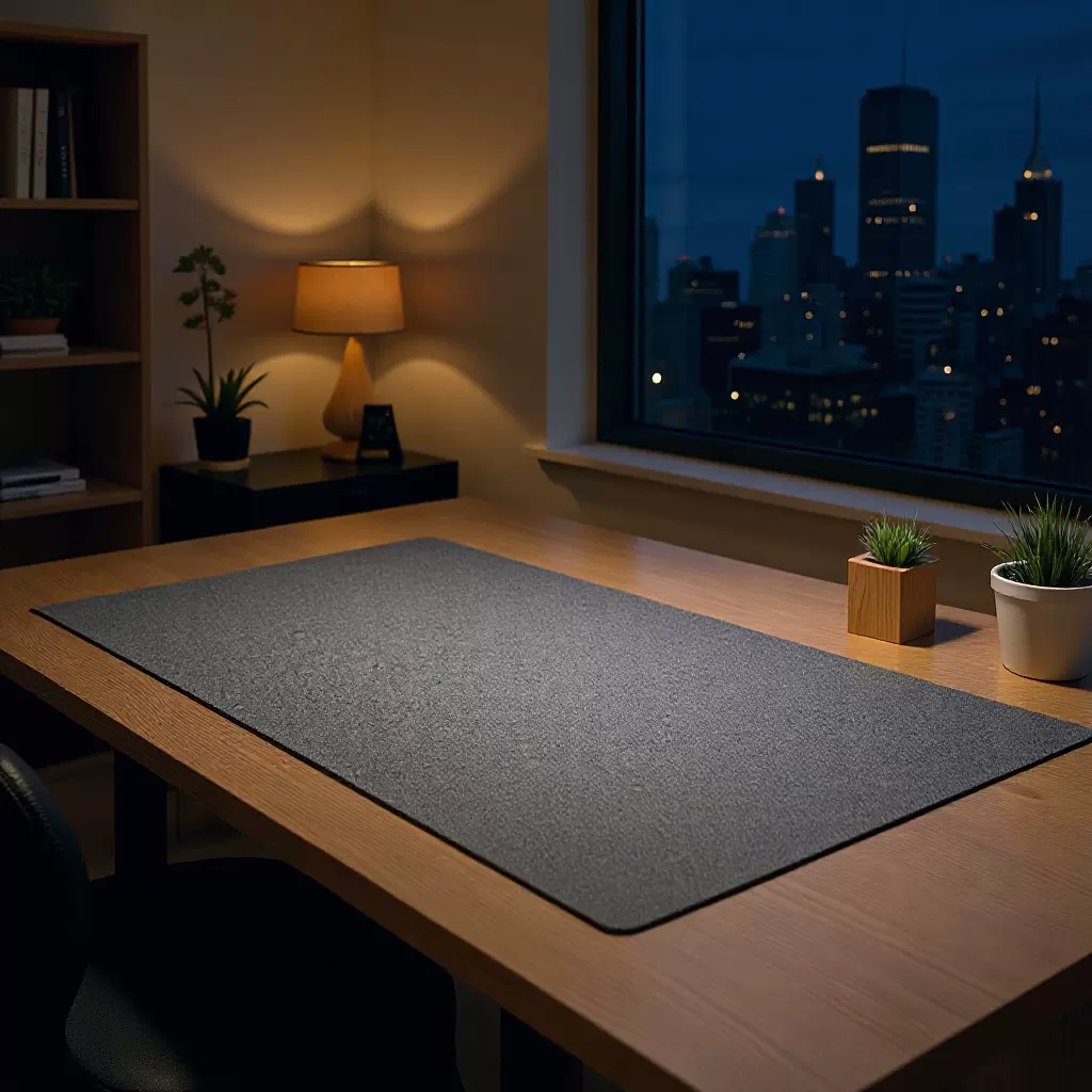 毛毡鼠标垫超大加厚办公桌垫防滑桌电脑键盘桌面游戏桌尺寸修改