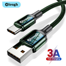 Elough琥珀手機數據線TYPE-C充電線USB3A傳輸數據線快充線廠價售