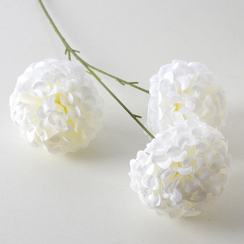 3 pleated hydrangeas